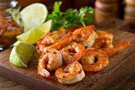 Pan Fried Prawns