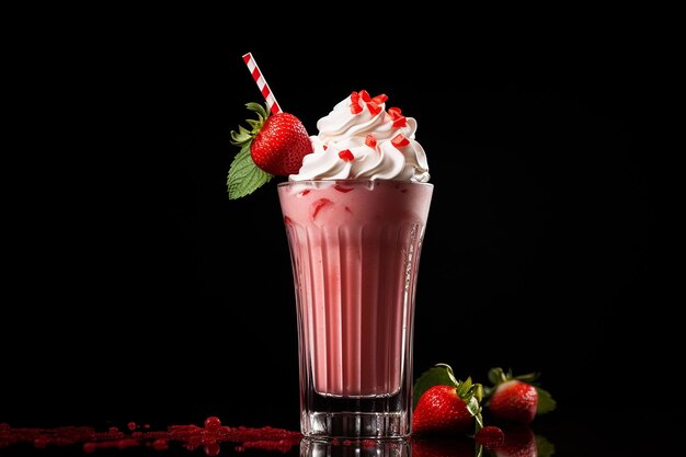 Strawberry Slush Milkshake