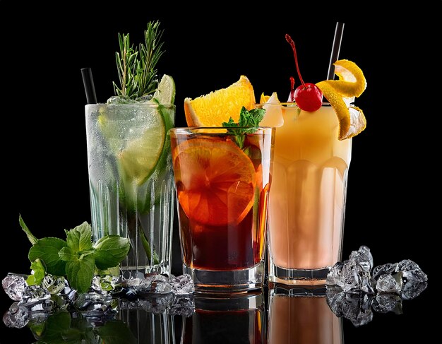 Tropical Island Mocktail